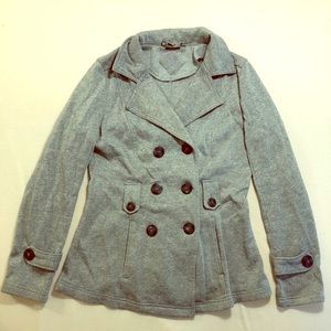 Grey over coat
